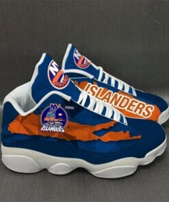 New York Islanders Nhl Football Team Air Jd13 Sneaker Shoes VJD379