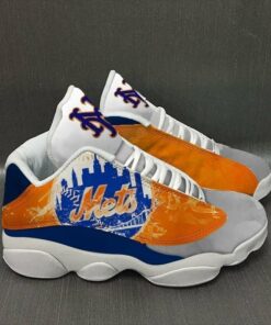 New York Mets Football Mlb Air Jd13 Sneaker Shoes VJD570