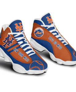 New York Mets Mlb Baseball Air Jd13 Sneaker Shoes VJD312