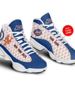 New York Mets Mlb Baseball Air Jd13 Sneaker Shoes VJD332