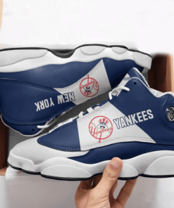 New York Yankees Football Mlb 7 Air Jd13 Sneaker Shoes VJD176