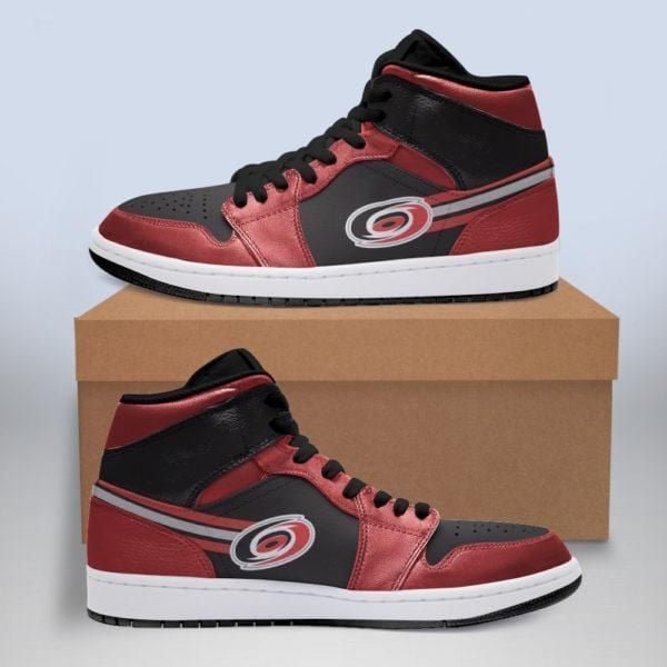 NHL Carolina Hurricanes Shoes Air Jd Retro Sneaker V2927