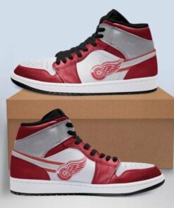 NHL Detroit Red Wings Shoes Air Jd Retro Sneaker V2928