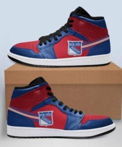 Nhl New York Rangers Shoes Air Jd Retro Sneakers V2937