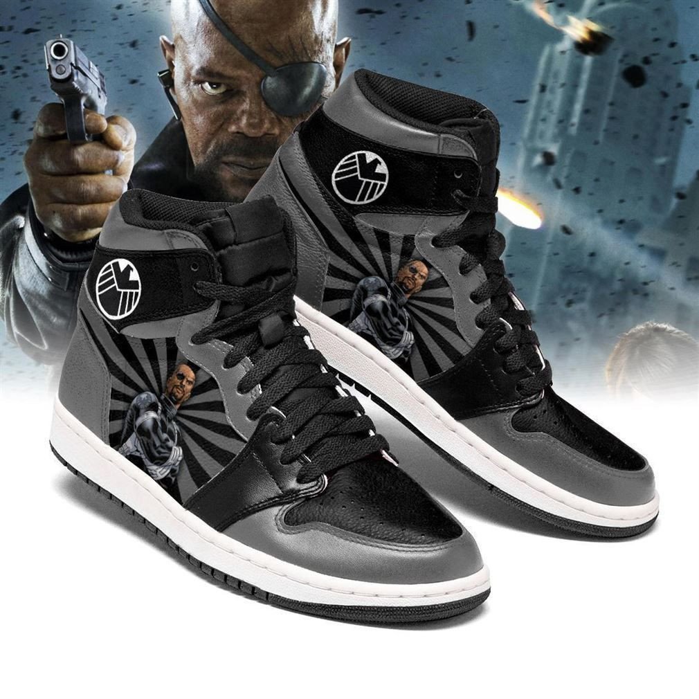 Nick Fury Marvel Shoes Air Jd Retro Sneakers V2953