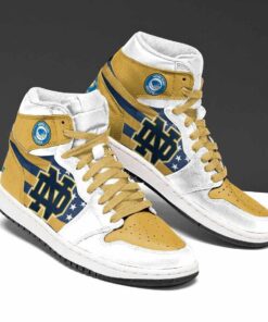 Notre Dame Fighting Irish Football Shoes Air Jd Retro Sneakers V2975