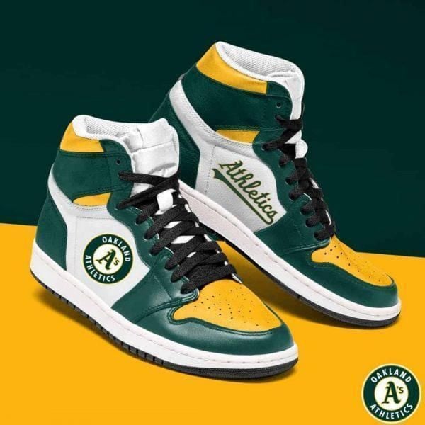 Oakland Athletics MLB Custom Shoes Air Jd Retro Sneaker V2987