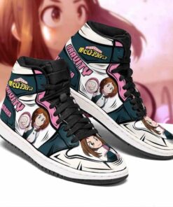 Ochaco Uravity Custom My Hero Academia Anime Shoes Air Jd Retro Sneakers V2993