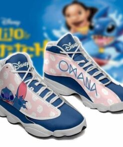 Ohana Lilo N Stitch Tennis Air Jd13 Sneaker Shoes VJD297