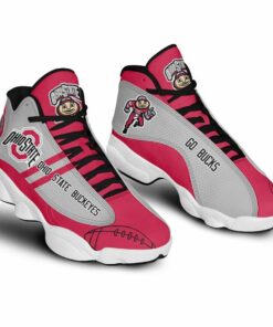 Ohio State Buckeyes Ncaa Football Air Jd13 Sneaker Shoes VJD334