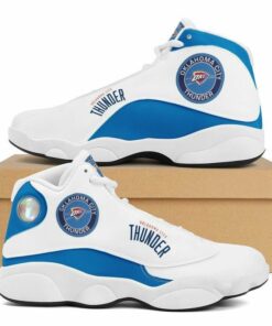 Oklahoma City Thunder Nba Football Team Air Jd13 Sneaker Shoes VJD960