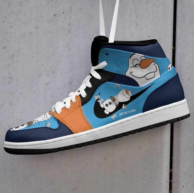 Olaf Just Do It Custom Shoes Air Jd Retro Sneakers V3041