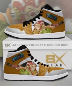 One Piece Usopp Anime Shoes Air Jd Retro Sneakers V3053