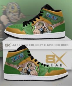 One Piece Usopp Fighting Anime Shoes Air Jd Retro Sneaker V3055