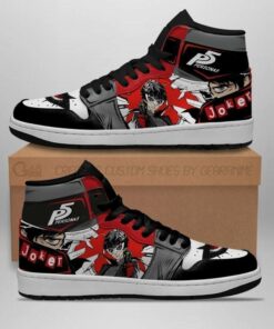 Persona 5 Joker Ren Amamiya Anime Shoes Air Jd Retro Sneakers V3084