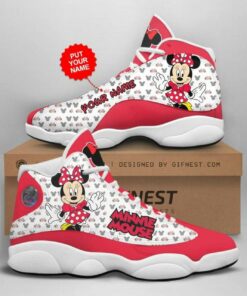 Personalized – Minnie Mouse Custom Minnie Disney Ver2 Air Jd13 Sneaker Shoes VJD878