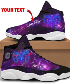 Personalized Aries Zodiac Personalized Air Jd13 Sneaker Shoes VJD607