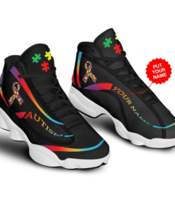 Personalized Autism Awareness Air Jd13 Sneaker Shoes VJD380