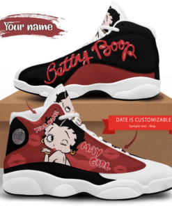 Personalized-Betty Boop Cartoon Betty Boop Air Jd13 Sneaker Shoes VJD416