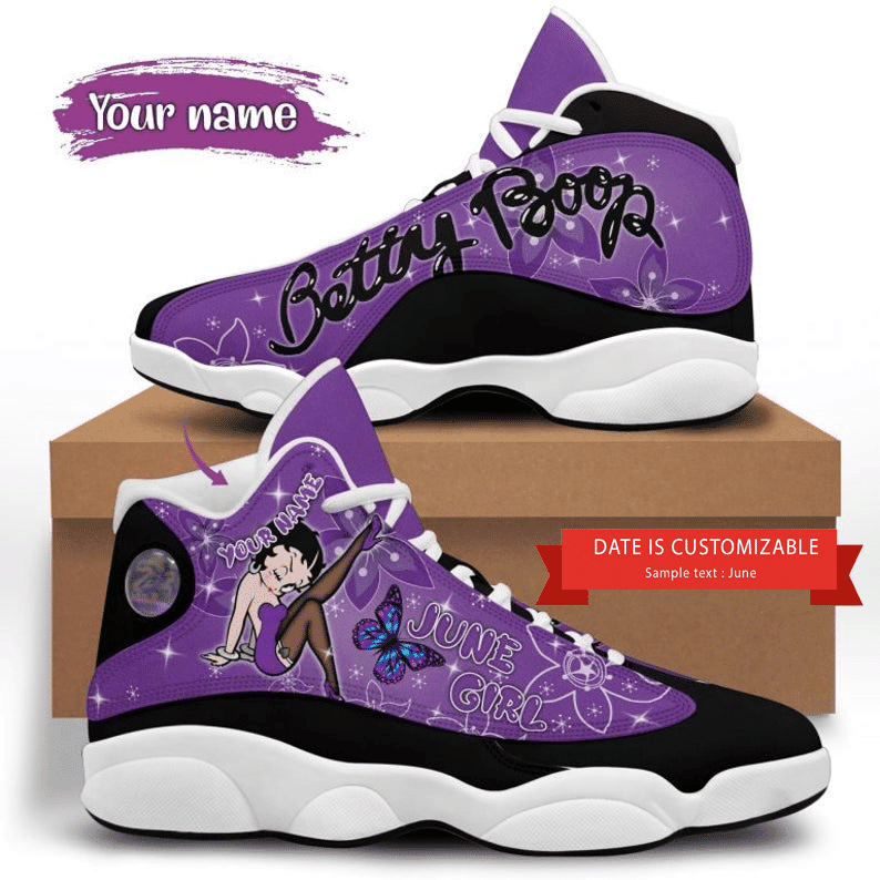 Personalized Wonder Woman Personalized Breast Cancer Awareness Air Jd13 Sneaker Shoes VJD745