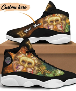 Personalized Gemini Zodiac Personalized Air Jd13 Sneaker Shoes VJD777