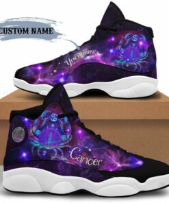 Personalized Gift For Birthday Cancer Zodiac Air Jd13 Sneaker Shoes VJD931