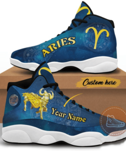 Personalized Gift For Birthday Gift For Father’S Day Aries Jd13 Sneaker Shoes VP183