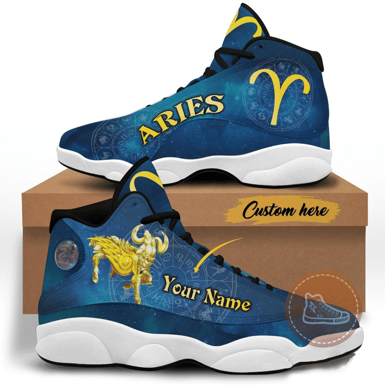 Personalized Capricorn Zodiac Personalized Jd13 Sneaker Shoes VP185