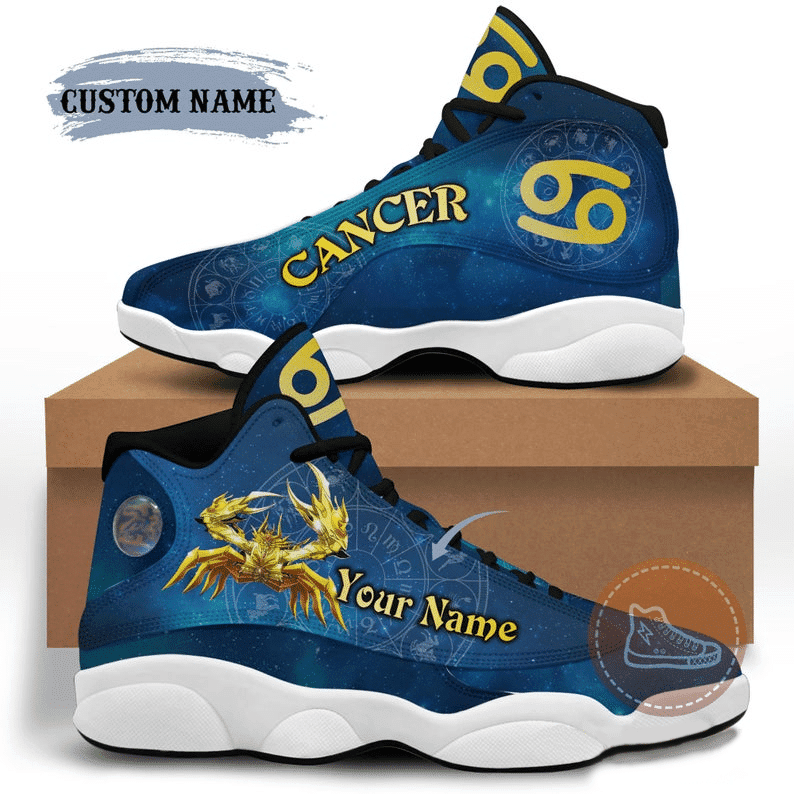 Personalized Gift For Birthday Gift For Father’S Day Cancer Jd13 Sneaker Shoes VP249