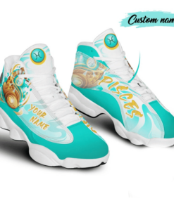 Personalized Gift For Birthday Gift For Father’S Day Pisces Air Jd13 Sneaker Shoes VJD540