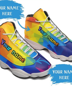 Personalized Lgbt Color Pattern Jd13 Sneaker Shoes VP227