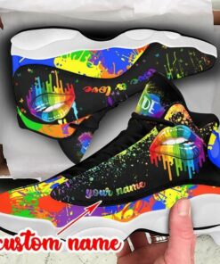 Personalized Lgbt Love Is Love Air Jd13 Sneaker Shoes VJD648