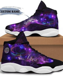 Personalized Libra Zodiac Personalized Air Jd13 Sneaker Shoes VJD880