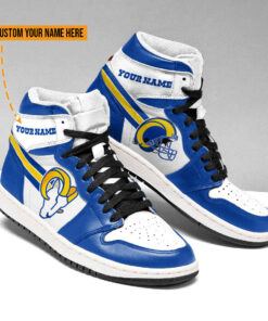 Personalized Los Angeles Rams Air Jordan AJ1 Shoes NTN27012209 ML V3088