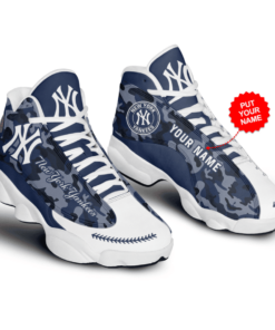 Personalized New York Yankees Mlb 6 Baseball Jd13 Sneaker Shoes VP190