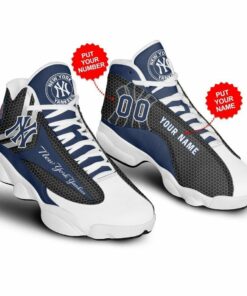 Personalized New York Yankees Mlb Baseball Jd13 Sneaker Shoes VP248