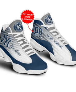 Personalized New York Yankees Mlb Teams Air Jd13 Sneaker Shoes VJD852