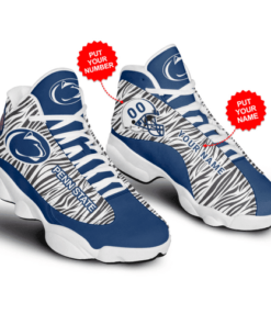 Personalized Penn State Nittany Lions Football Team Ncaaf Football Team Air Jd13 Sneaker Shoes VJD675