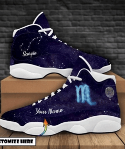 Personalized Scorpio Zodiac Personalized Jd13 Sneaker Shoes VP189