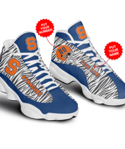 Personalized Syracuse Orange Football Ncaaf Teams Camo Air Jd13 Sneaker Shoes VJD148