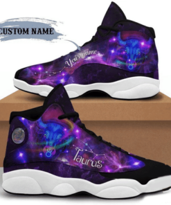 Personalized Taurus Zodiac Personalized Air Jd13 Sneaker Shoes VJD300