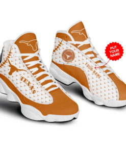 Personalized Texas Longhorns Ncaa Football Jd13 Sneaker Shoes VP214