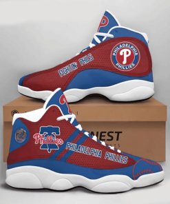 Philadelphia Phillies Football Mlb 7 Air Jd13 Sneaker Shoes VJD701