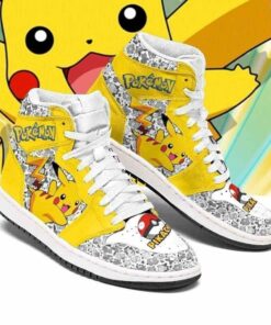 Pikachu Cute Pokemon Sneakers Shoes Sport V3135