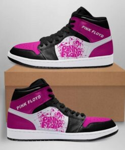 Pink Floyd Rock Band Black Green Team Custom Eachstep Gift For Fans Shoes Air Jd Retro Sneakers V3141