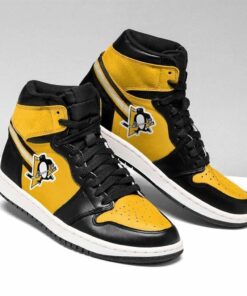 Pittsburgh Penguins Nhl Shoes Air Jd Retro Sneakers V3149