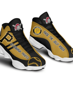 Pittsburgh Pirates Mlb Baseball Air Jd13 Sneaker Shoes VJD173