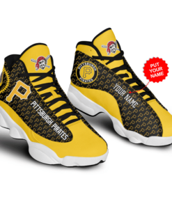 Pittsburgh Pirates Mlb Baseball Air Jd13 Sneaker Shoes VJD279