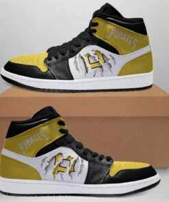 Pittsburgh Pirates Mlb Baseball Team Custom Eachstep Shoes Air Jd Retro Sneakers V3151