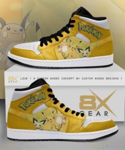 Pokemon Family Anime Shoes Air Jd Retro Sneaker V3161